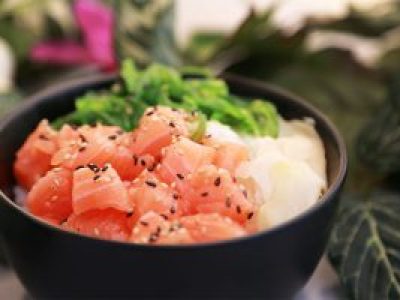 salmon bowl